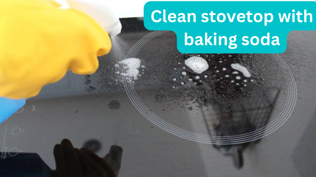 how to clean the top of a glass stove