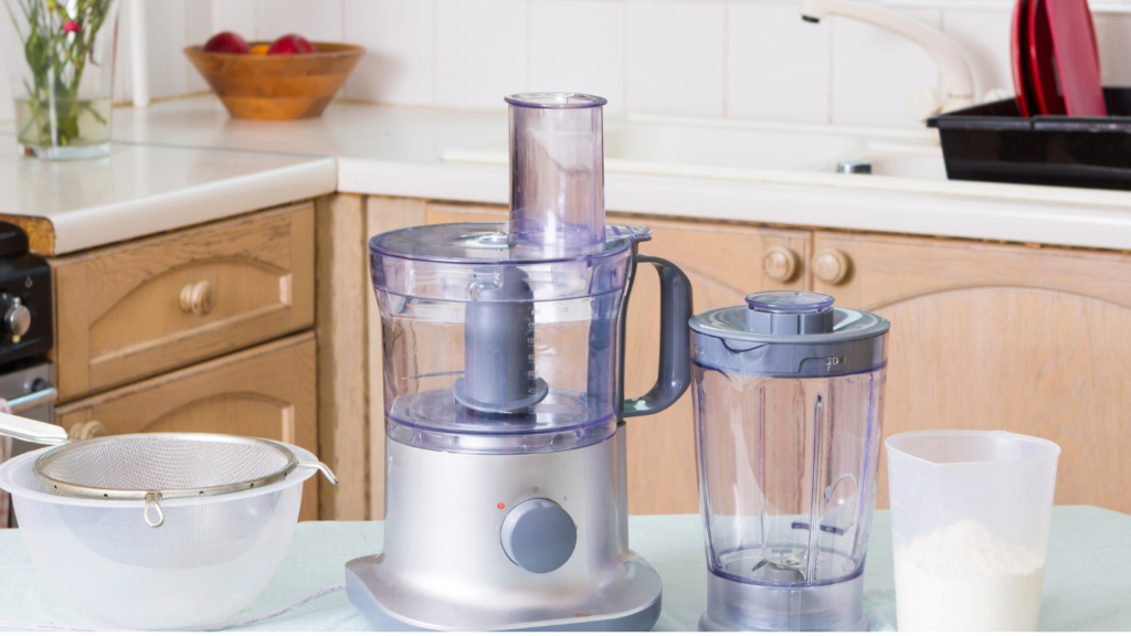 Can a food processor be used as a blender?