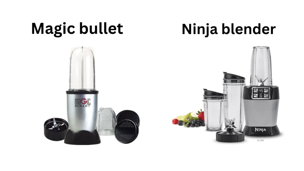 Which is better Magic Bullet or Ninja blender